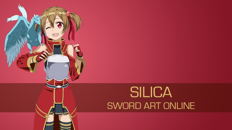 Silica (Sword Art Online), Pina (Sword Art Online), 1080P, Sword Art Online