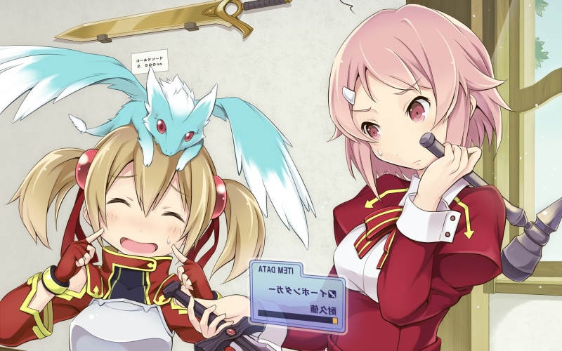 Pina (Sword Art Online), Silica (Sword Art Online), Sword Art Online, Keiko Ayano, Rika Shinozaki, 1080P, Lisbeth (Sword Art Online)