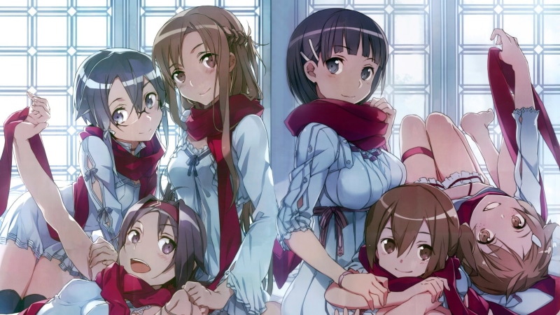 Lisbeth (Sword Art Online), Sword Art Online II, Sword Art Online, Silica (Sword Art Online), Suguha Kirigaya, 1080P, Sinon (Sword Art Online), Asuna Yuuki