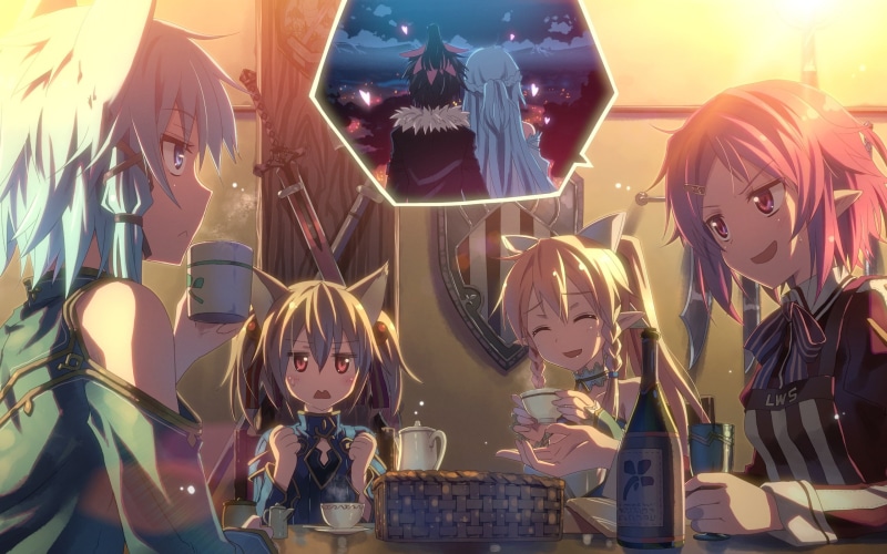 leafa, tatsuya, art, sword, yui, shinon, kazuto, keiko, kirigaya, online, pointed, (sword, ayano, animal, yuuki, ears, online), 2K, (sao), asuna, lisbeth