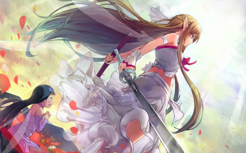 Yuuki Asuna, artwork, Yui-MHCP001, 1080P, anime, Sword Art Online, anime girls