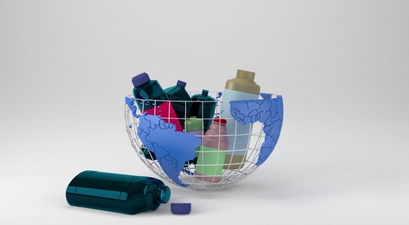 currency, environmental, globe - man made object, nature, planet earth, no people, garbage, recycling, technology, trash, bad, copy space, cut out, plastic