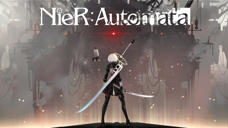 sign, string instrument, musical equipment, lighting equipment, Video Game, no people, Sword, YoRHa No.2 Type B, musical instrument, Glove, nightlife, NieR: Automata