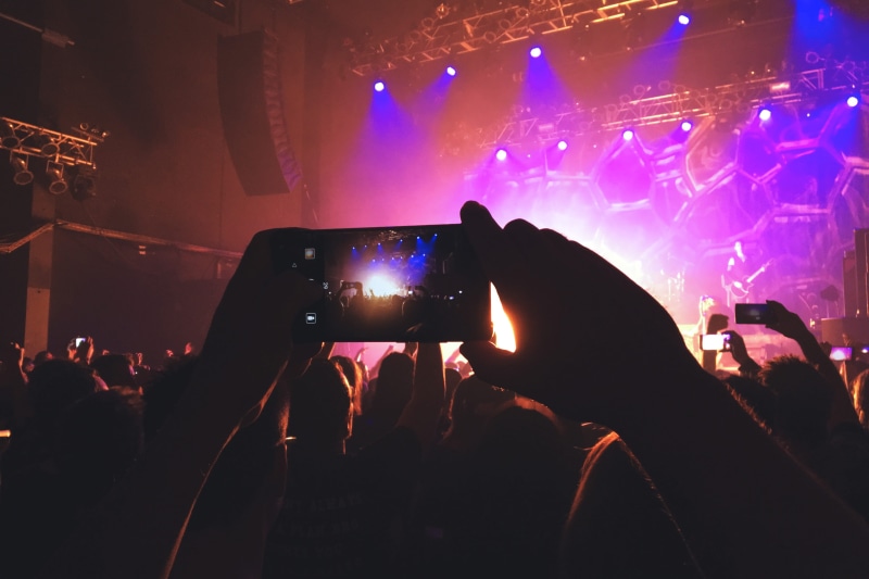 mobile phone, youth Culture, photography themes, photo, live Event, night, music concert, smart phone, fan - Enthusiast, performance, festival, music, concert