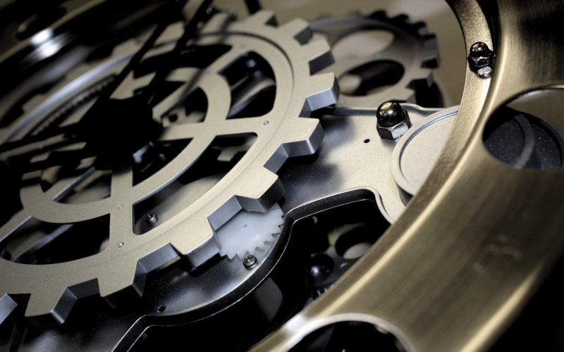 colored, teamwork, clockwork, gold, indoors, shiny, industry, machine part, equipment, cooperation, close-up, gray, gear, selective focus, watch, complexity