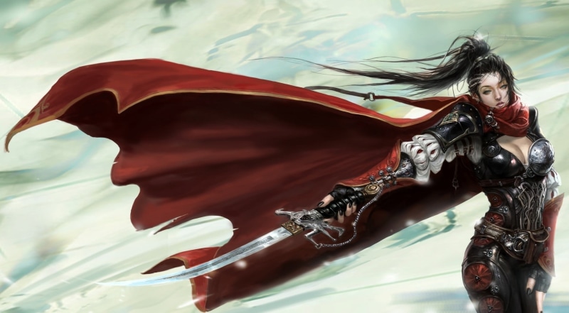 water, sea, beautiful woman, adult, underwater, creativity, nature, long hair, art and craft, steampunk, outdoors, fashion, beauty, fantasy art, warrior
