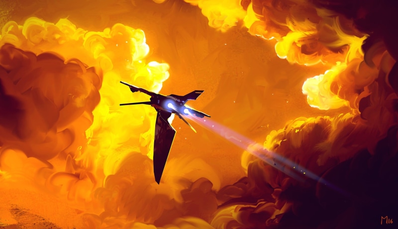 heat - temperature, vehicle, burning, no people, yellow, flying, close-up, fire, military, warning sign, 1080P, nature, Dominik Mayer, fire - natural phenomenon