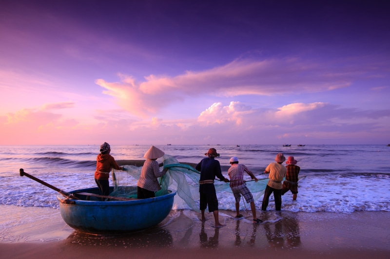 sea, agriculture, burnt, horizon, shore, transportation, the sun, 5K, fishing, men, beach, coast, sunrise, leisure activity, tanned, sky, real people