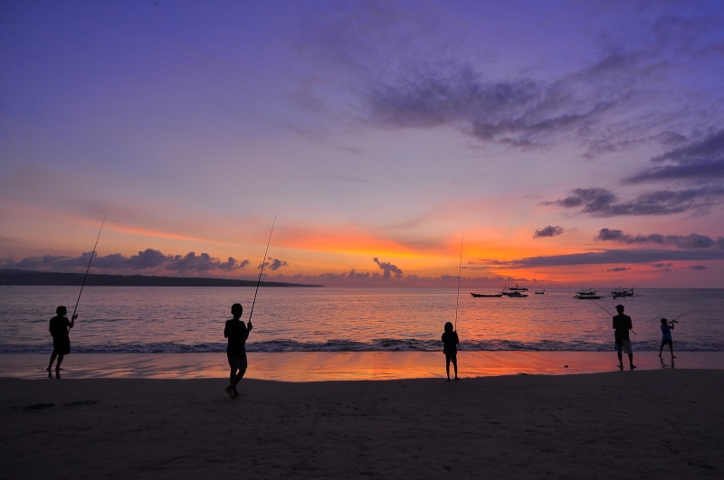 4K, sky, orange color, people, water, sea, ocean, seashore, horizon over water, scenics - nature, men, silhouette, nature, beauty in nature, real people