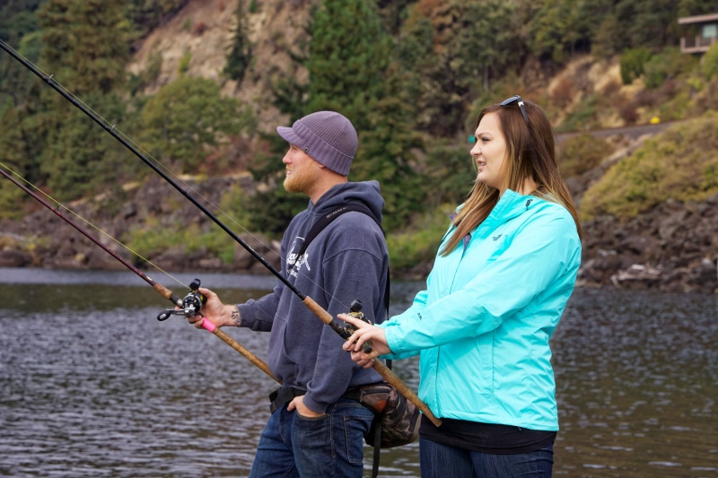 fishing industry, leisure, river, lifestyles, outdoor, fishing, recreational Pursuit, recreation, fishing Reel, angling, fly fishing, two people, males