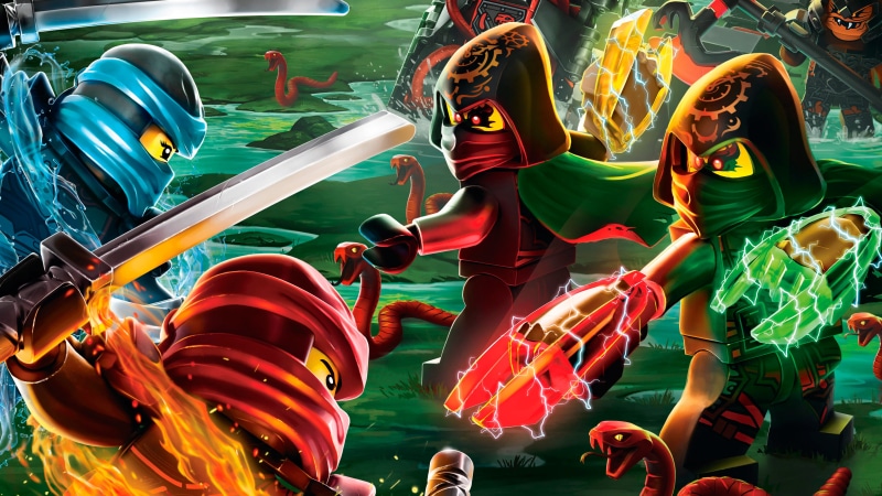 The Lego Ninjago Movie, 4K, ninjago, 4K, Animation, lego