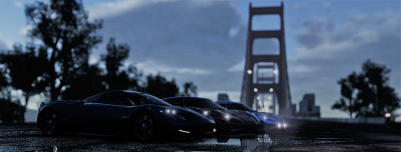 sky, surface level, mode of transportation, Ubisoft, architecture, transportation, built structure, outdoors, The Crew, no people, The Crew 2, focus on foreground