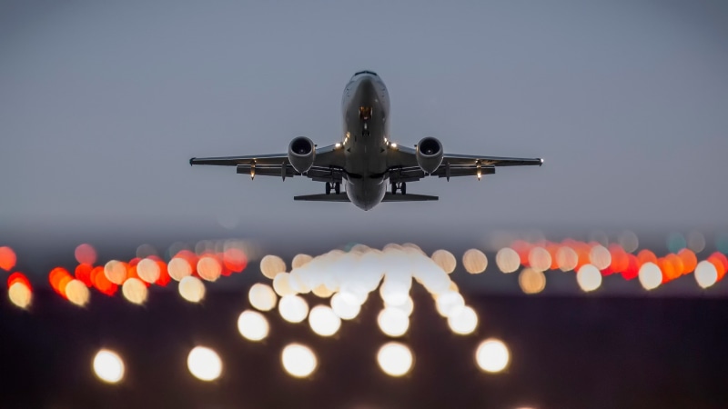 1080P, takeoff, lights, aircraft