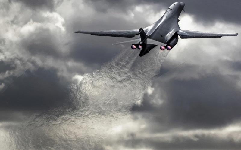 supersonic, b, rockwell, strategic, takeoff, bomber, 720P, lancer