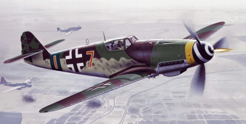 black, art, german fighter, flying, single object, no people, military airplane, painting, transportation, army, outdoors, mode of transportation, aviation