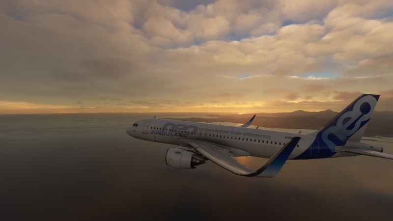 Airbus A320, aircraft, Microsoft Flight Simulator 2020, 1080P