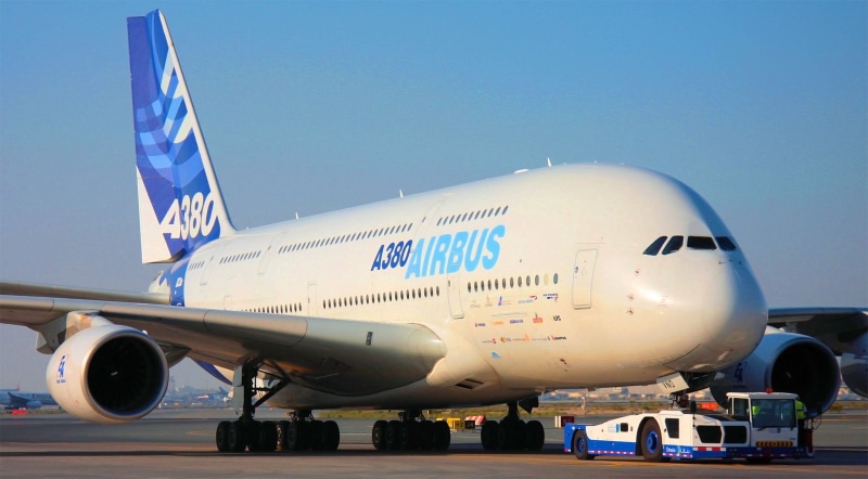 airbus, airliner, 1080P, a380, transport, plane, airplane