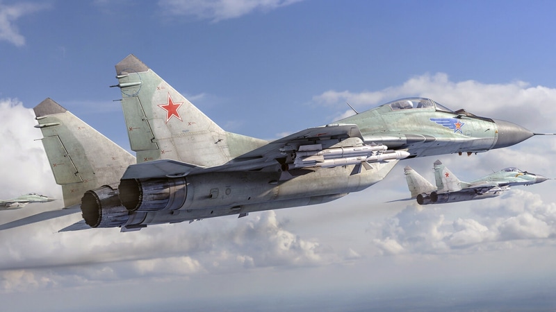 1080P, OKB MiG, The MiG-29, the fourth generation, Fulcrum, Soviet multipurpose fighter