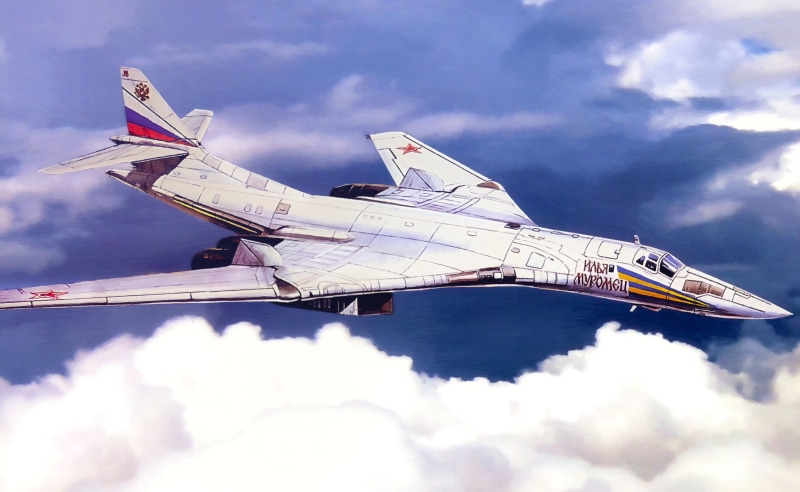 Supersonic strategic bomber-missile, Swan, USSR, Tupolev, The Tu-160, Aviation, Bliznyuk, Russia, White Swan, Ту160, Tu 160, Painting, Bomber, Blackjack