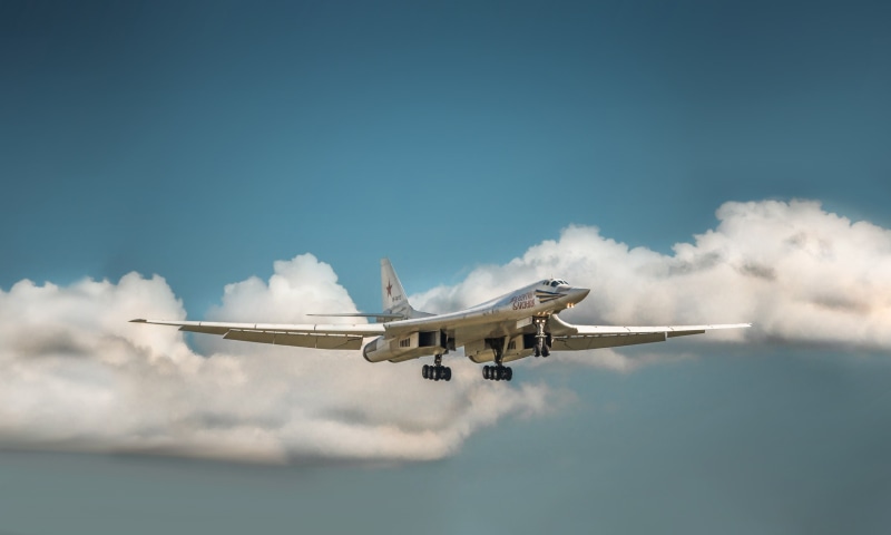 The sky, Missile, Bomber, BBC, Russia, Tupolev, Tu 160, Tu-160, Blackjack, Flight, Ту160, White Swan, 1080P, Aviation, The plane, The Tu-160, Videoconferencing Russia