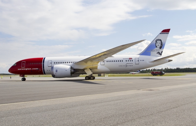 1080P, airplane, norwegian, Boeing, Boeing 787, aircraft