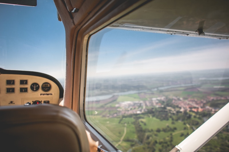 sky, landscape, transparent, from the plane, scenery, day, ground, journey, Plane, glass - material, mid-air, Window, aerial View, 4K, cityscape, nature