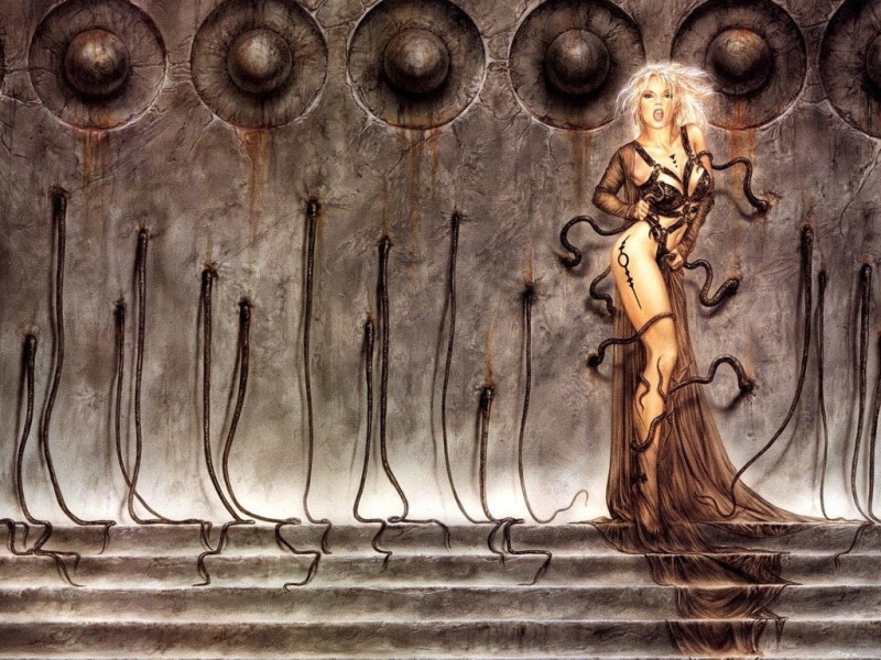 hd, fantasy, royo, abstract, Luis Royo, art, 480P, luis