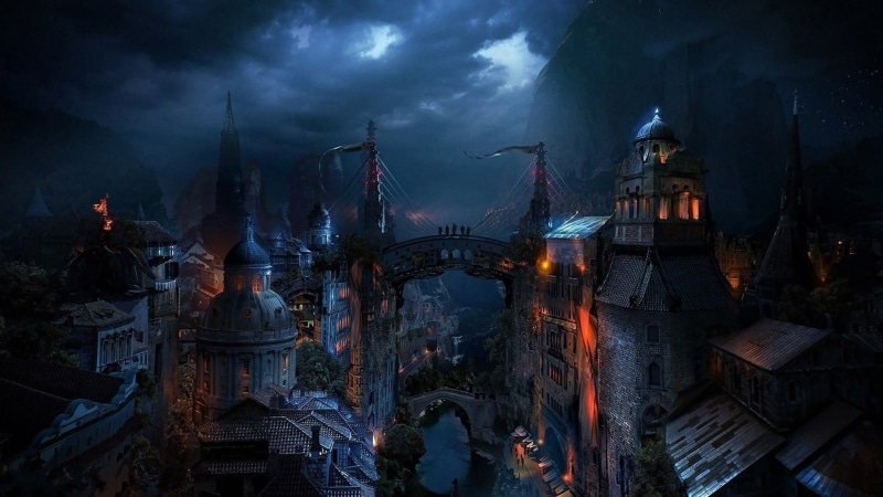 1080P, hd, cities, art, fantasy