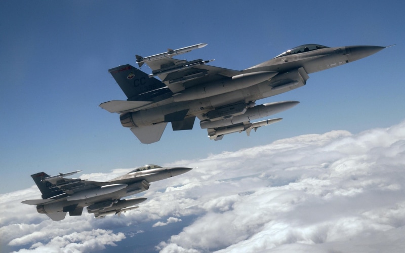 aircraft, jet fighter, falcons, flight, military, 2K, armed, airforce, f, jets