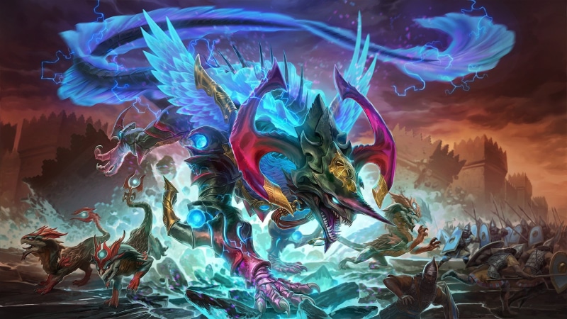 dragon, Tiamat, God, Smite, 1080P, game