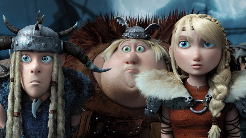 Astrid (How to Train Your Dragon), 1080P, How to Train Your Dragon 2, Fishlegs (How to Train Your Dragon), Tuffnut (How to Train Your Dragon), Movie