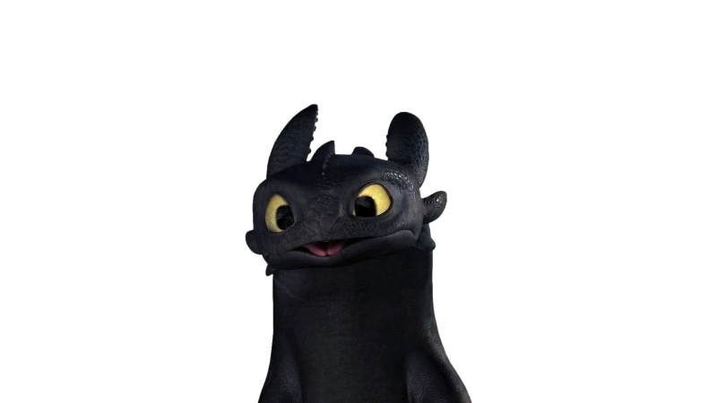 mammal, animal themes, toothless night fury how to train your dragon how to train your dragon 2 dragon, canine, one animal, pets, black color, indoors