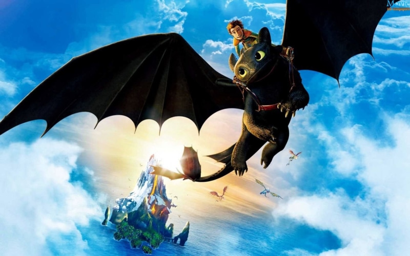 1080P, How to Train Your Dragon 2, Hiccup (How to Train Your Dragon), Toothless (How to Train Your Dragon), Movie