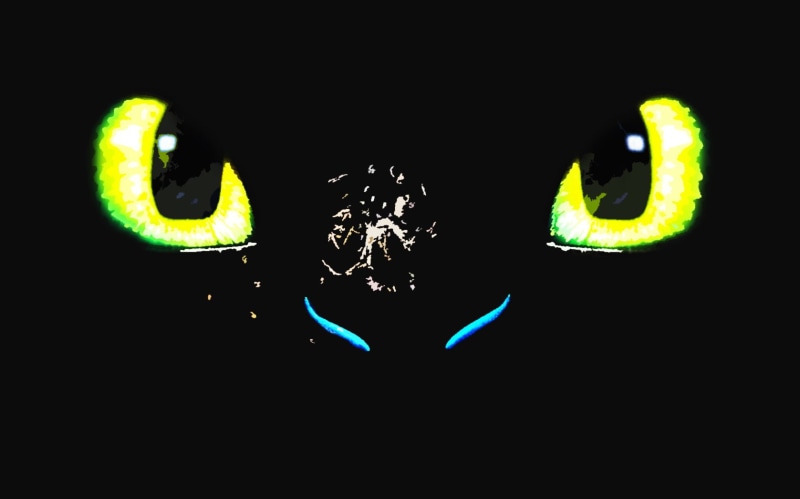 monster, lighting equipment, neon, electric lamp, dark, indoors, art and craft, light, text, yellow, dragon, light - natural phenomenon, black background