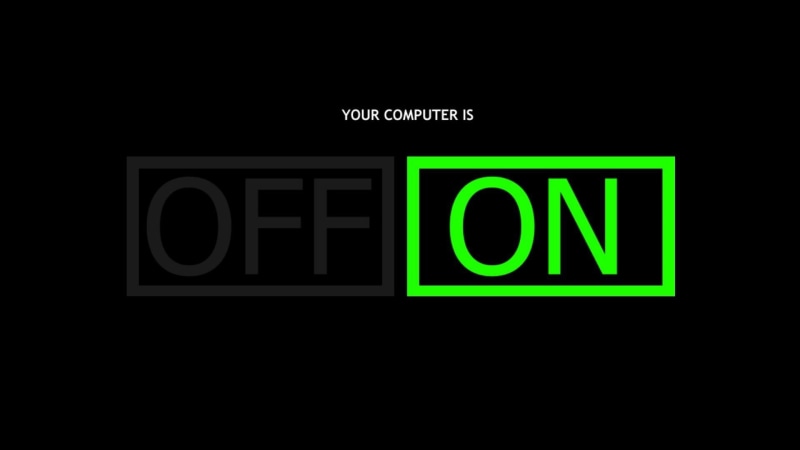 screen, neon, black, switch, funny, computer, 1080P, light