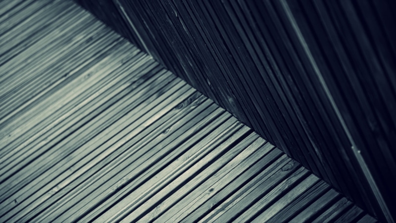 wooden surface, untitled, low angle view, full frame, monochrome, 1080P, roof, textured, architecture, indoors, striped, pattern, day, staircase, backgrounds