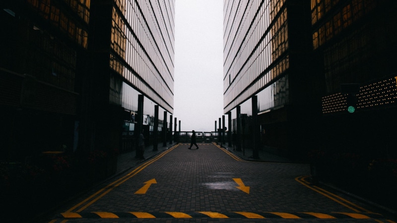 walking, pavements, 1080P, architecture, minimalism, building, dark
