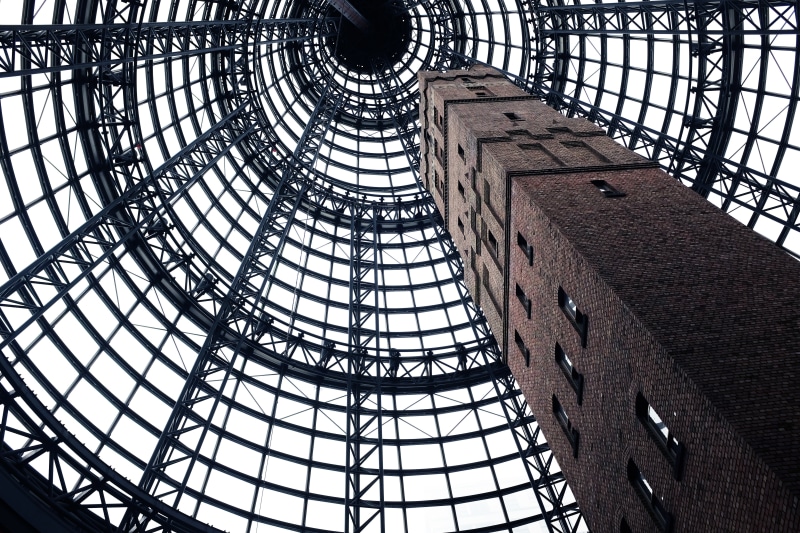 pattern, skylight, ceiling, building, day, establishment, low angle view, history, directly below, low, indoors, photography, glass - material, 4K, tourism