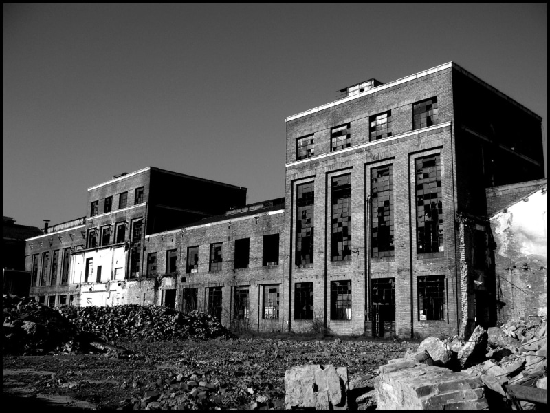 old building, abandoned, nature, 1080P, clear sky, day, urban decay, demolished, auto post production filter, destruction, dark, old, outdoors, sky, ruined