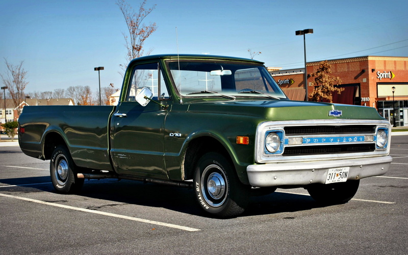 Chevy C10, 1080P, classic, Chevrolet, truck, Pickup, auto, vintage, C10, cars, Chevy, car