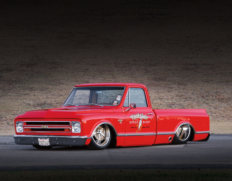 chevrolet, driver, front, 1967, 4K, side, c10