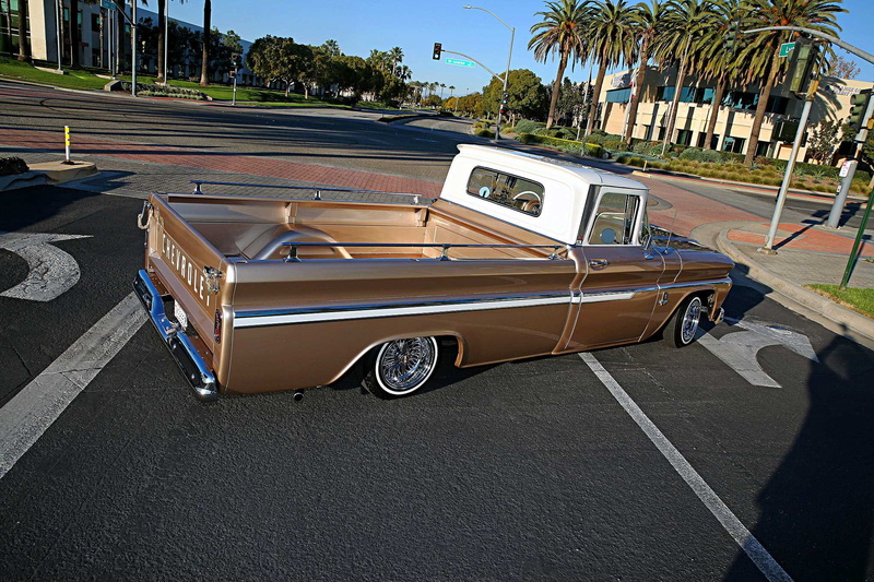 vehicle, custom, 1080P, pickup, 1963, lowrider, c10, truck, chevrolet, auto, automobile