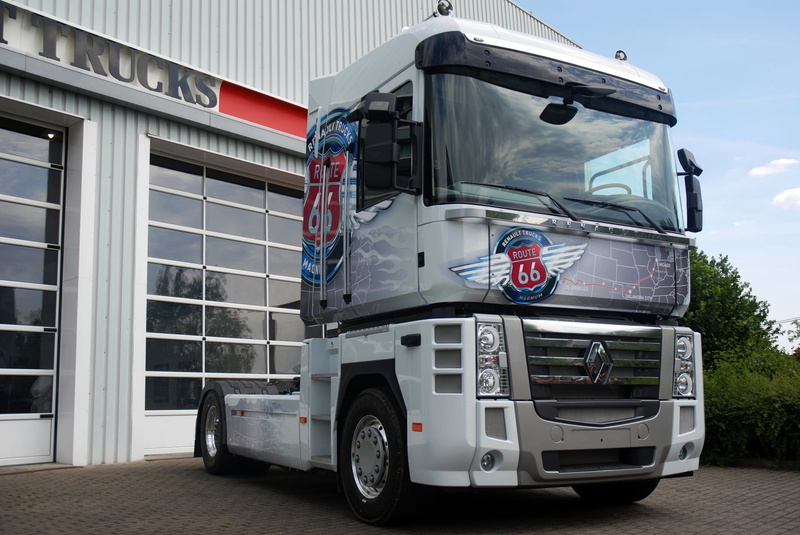 tractor, Renault Trucks, Route 66, Renault, 4x2, Magnum, 1080P, truck