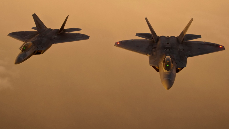 F22-Raptor, 1080P, US Air Force, military