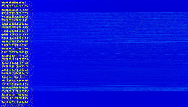 numbers, 720P, art, screen, glitch, glitch art, code, blue, binary