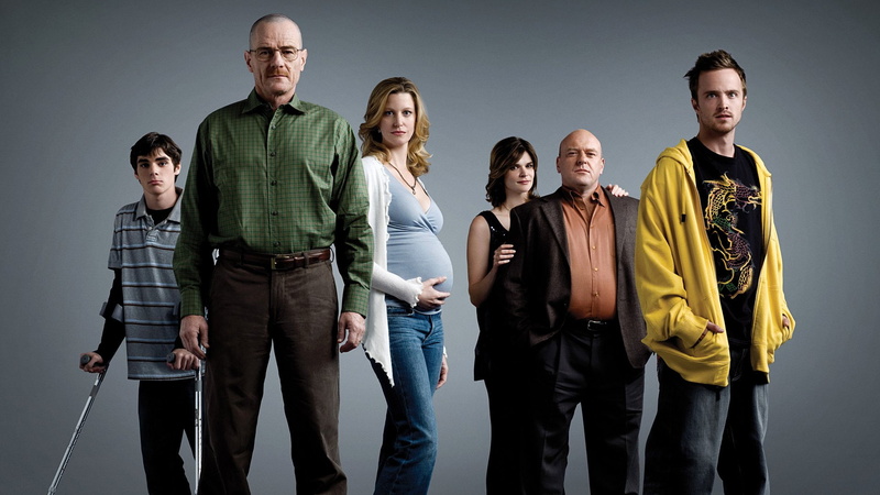 RJ Mitte, 1080P, TV Show, Marie Schrader, Breaking Bad, Walter White Jr., Betsy Brandt, Anna Gunn, Dean Norris, Aaron Paul, Skyler White, Hank Schrader