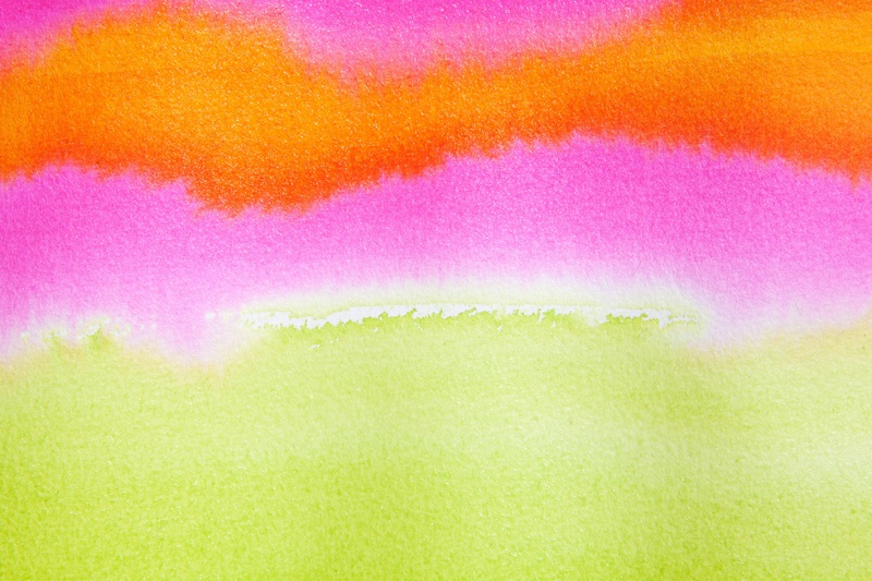 nature, painting technique, abstract, choice, green color, no people, full frame, rainbow, fund, watercolor, wet, course, pink color, pink, orange, multi colored