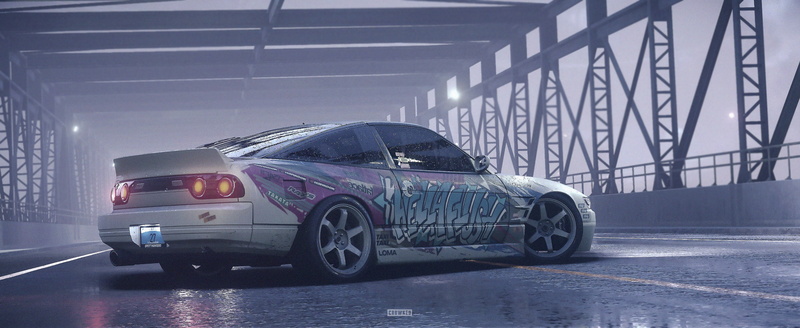 need for speed, CROWNED, 2K, Nissan 200SX