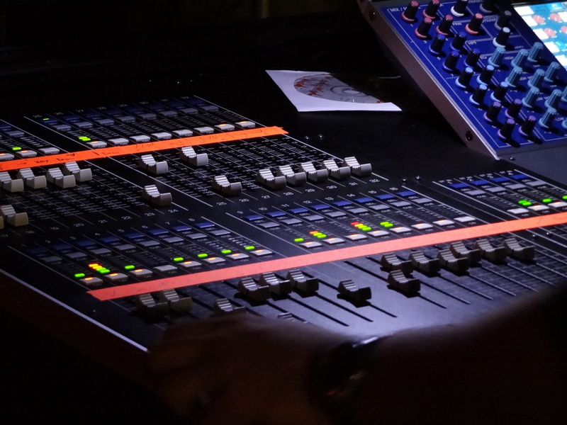 music, sound recording equipment, communication, music studio, push button, sound mixer, entertainment event, electrical equipment, slider, nightlife, in a row