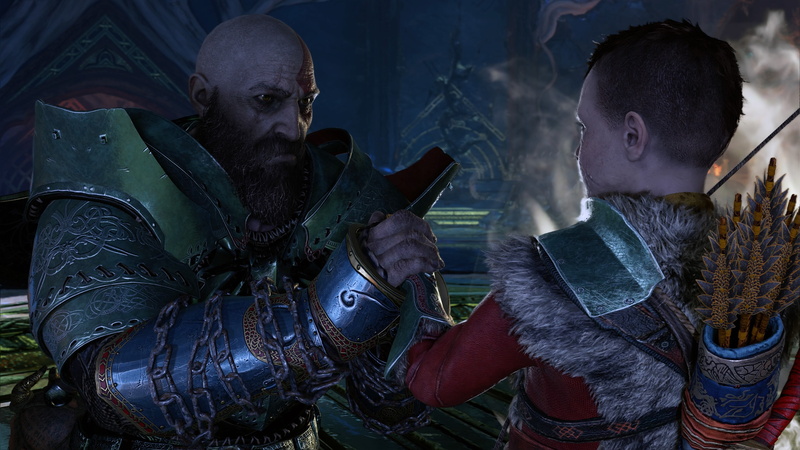 4K, weapon, males, young adult, lifestyles, men, aggression, adult, two people, clothing, santa monica, Sony, young men, communication, activity, God of War